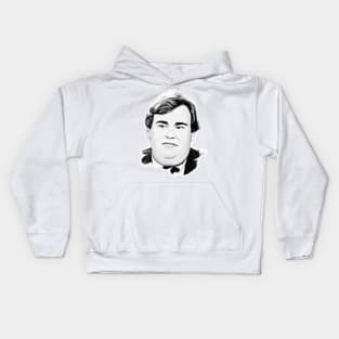 john candy black and white Kids Hoodie